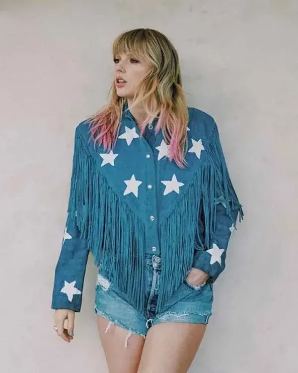 Taylor Swift Fringe Jacket